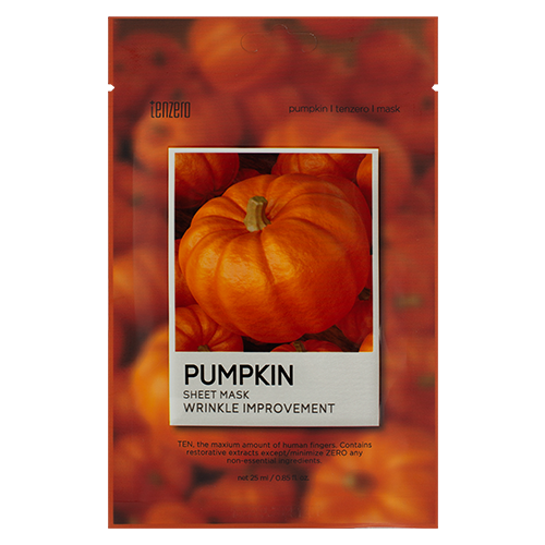 LanSkin Маска тканевая для лица с экстрактом тыквы - pumpkin farm fresh mask, 21г