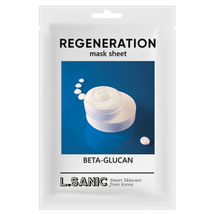 L.SANIC Beta-Glucan Regeneration Mask Sheet