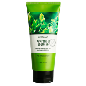 LEBELAGE Green Tea Balancing Cleansing Foam, 180ml