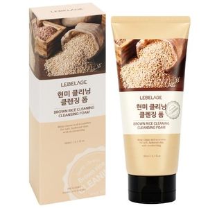 LEBELAGE Brown Rice Cleaning Cleansing Foam, 180ml