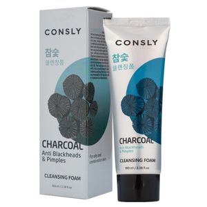 Consly Charcoal Anti Blackheads Creamy Cleansing Foam