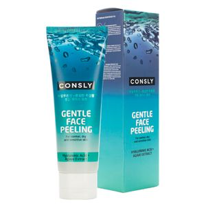 CONSLY Gentle Face Peeling with Hyaluronic Acid and Blue Agave