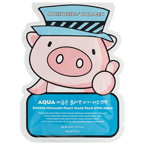 EUNYUL Collagen Piggy Mask Pack with Aqua, 23ml