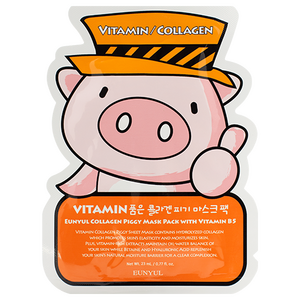 EUNYUL Collagen Piggy Mask Pack with Vitamin B5, 23ml