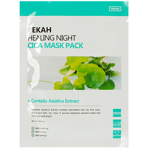 PEKAH Healing Night Cica Mask Pack, 25ml
