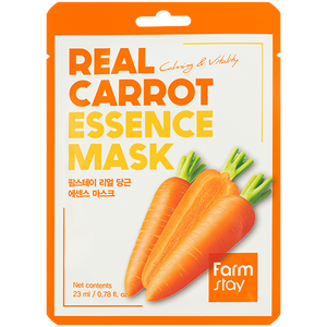 FarmStay Real Carrot Essence Mask, 23ml