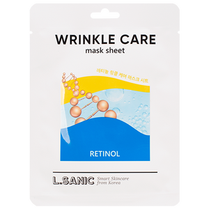 L.Sanic Retinol Wrinkle Care Mask Sheet, 25ml
