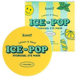 KOELF Lemon & Basil Ice-pop Hydrogel Eye Mask, 84g
