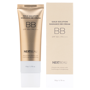 NEXTBEAU Gold Solution Radiance BB Cream SPF 50+ / PA+++, 02 Natural Beige, 50g
