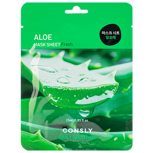 Consly Daily Solution Aloe Mask Sheet, 25ml