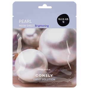 Consly Daily Solution Pearl Mask Sheet, 25ml