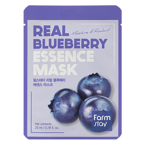 FarmStay Real Blueberry Essence Mask, 23ml