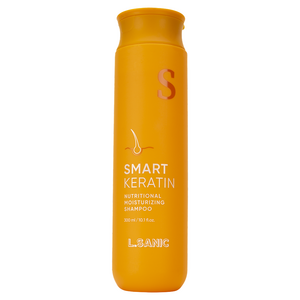 L.Sanic Smart Keratin Nutritional Moisturizing Shampoo, 300ml Питательный восстанавливающий шампунь с кератином, 300мл, L.Sanic