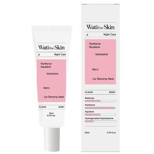 Wati For Skin Panthenol Squalane Volufroshot Berry Lip Sleeping Mask, 20ml