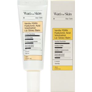 Wati For Skin Vanilla PDRN Hyaluronic Acid Volufroshot Lip Glowy Balm, 20ml