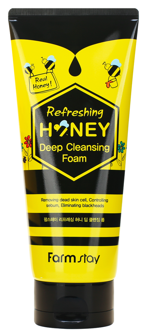 FarmStay Refreshing Honey Deep Cleansing Foam