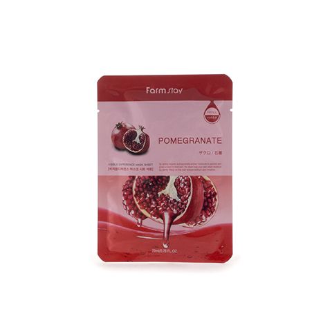 FarmStay Visible Difference Mask Sheet Pomegranate