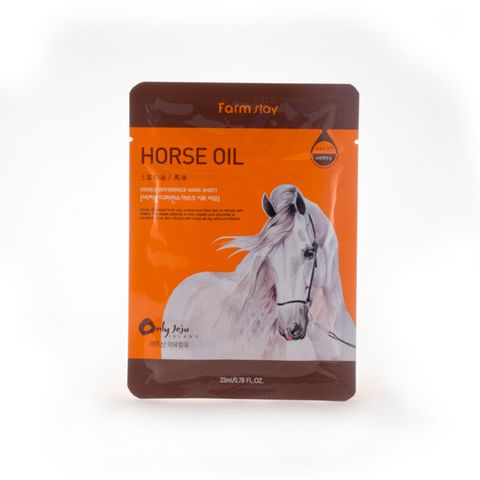 FarmStay Visible Difference Mask Sheet Horse Oil