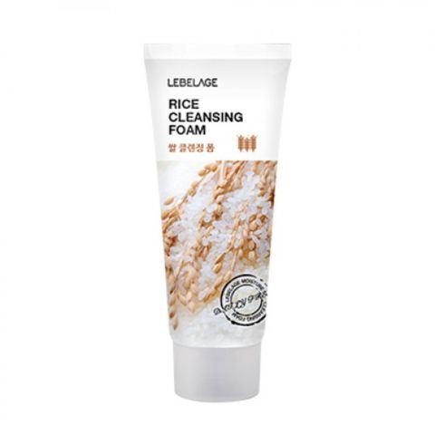 Lebelage Cleansing Foam 100ml - Rice