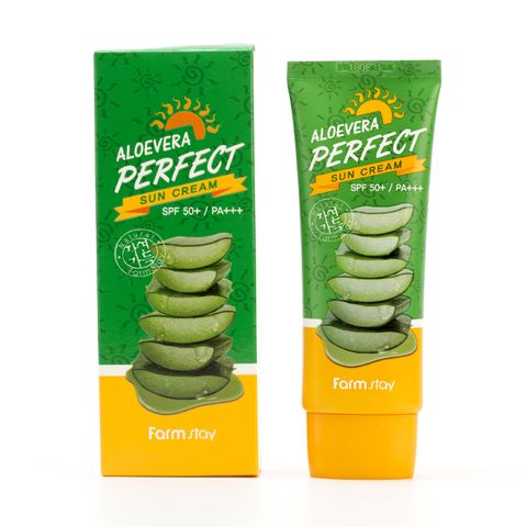 FarmStay Aloevera Perfect Sun Cream SPF 50+/PA+++