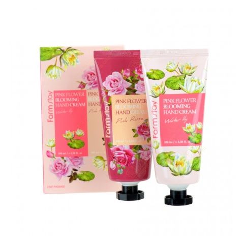 Farmstay Pink Flower Blooming Hand Cream 2 Set