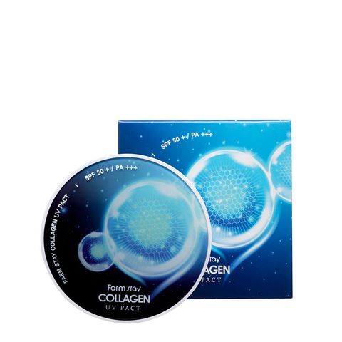 FarmStay Collagen UV Pact SPF 50/PA+++ 23 Natural Beige (+refill)