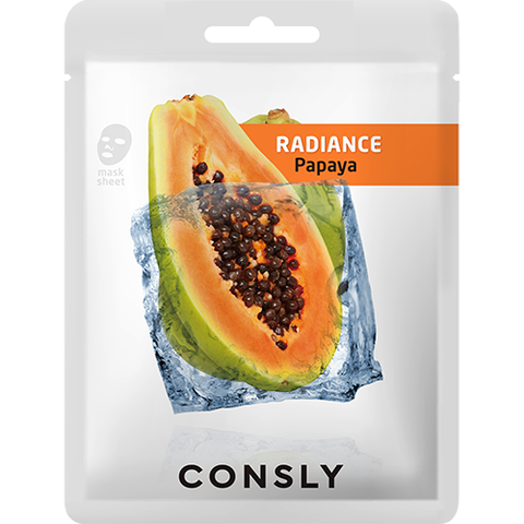 CONSLY Papaya Radiance Mask Pack