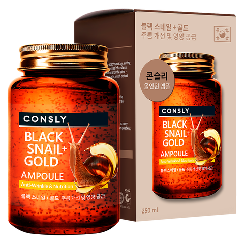 Consly Black Snail & 24K Gold All-in-One Ampoule