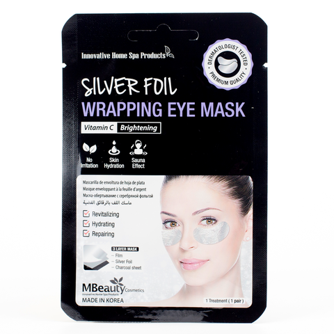 MBeauty Silver Foil Wrapping Eye Mask