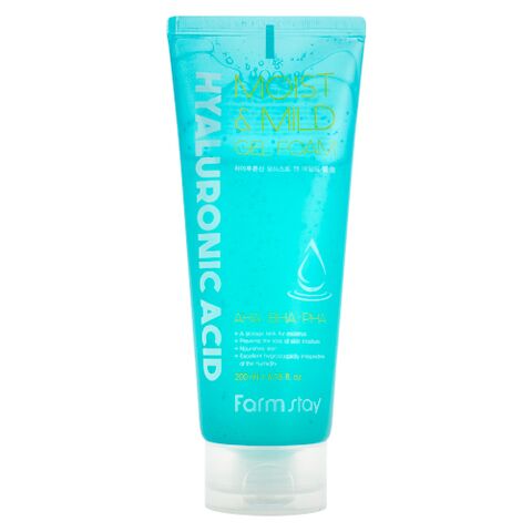 FarmStay Hyaluronic Acid Moist & Mild Gel Foam