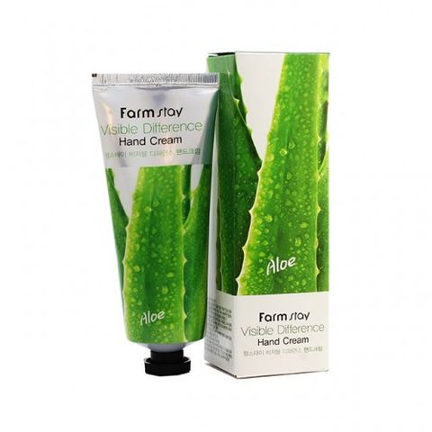 FarmStay Visible Difference Hand Cream Aloe