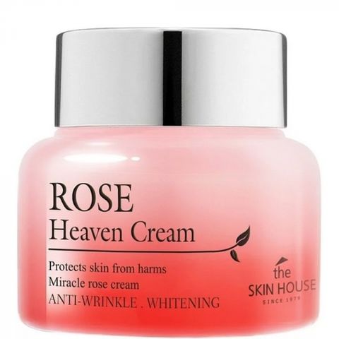 Антивозрастной крем для лица с экстрактом розы "Rose Heaven", 50мл, The Skin House