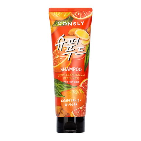 Consly Grapefruit & Ginger Shampoo for Deep Cleansing & Freshness