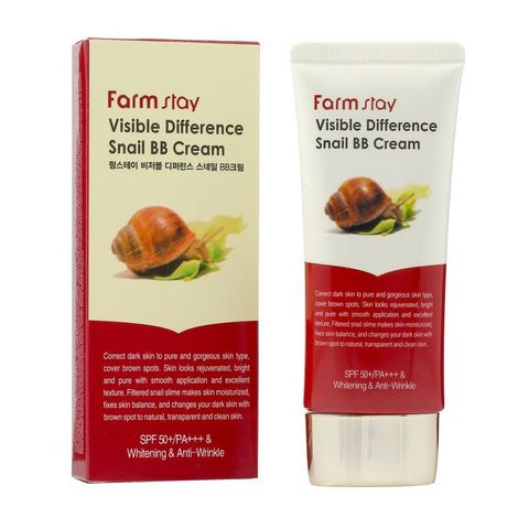 FarmStay Visible Difference Snail BB Cream SPF50+/PA+++