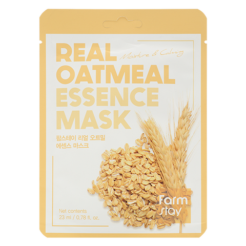 FarmStay Real Oatmeal Essence Mask, 23ml
