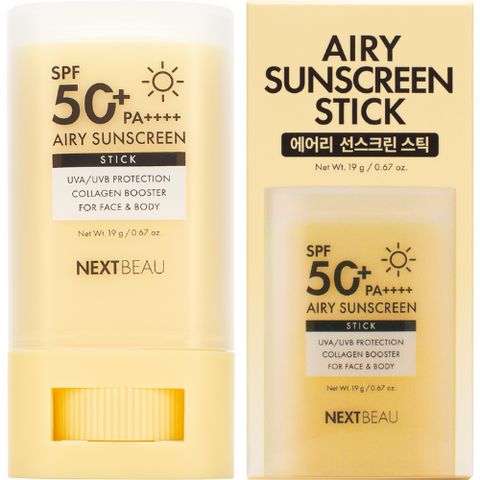 Nextbeau Airy Sunscreen Stick SPF50+ PA++++ 19g