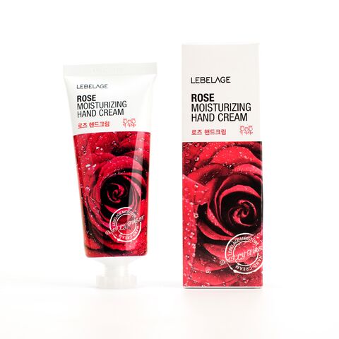 Lebelage Rose Moisturizing Hand Cream, 100ml