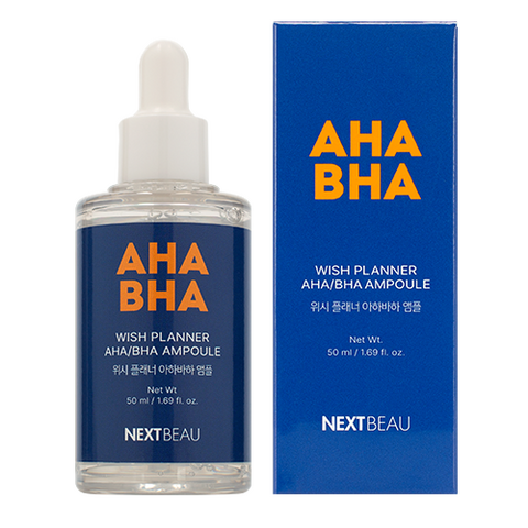 NEXTBEAU Wish Planner AHA/BHA Ampoule, 50ml — фото 2