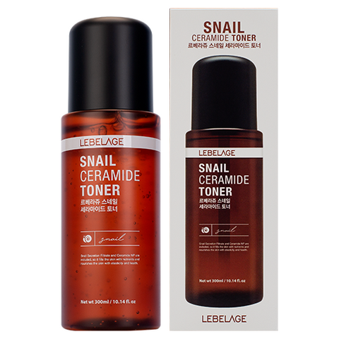 LEBELAGE Snail Ceramide Toner, 300ml
