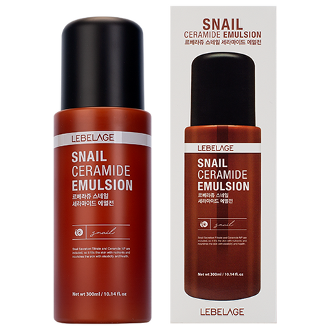 LEBELAGE Snail Ceramide Emulsion, 300ml