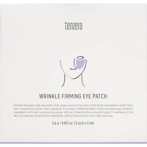 TENZERO Wrinkle Firming Eye Patch, 0.6g(1pair)*5pcs (set)