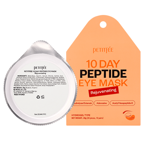 PETITFEE 10 Day Peptide Eye Mask Rejuvenating, 28g