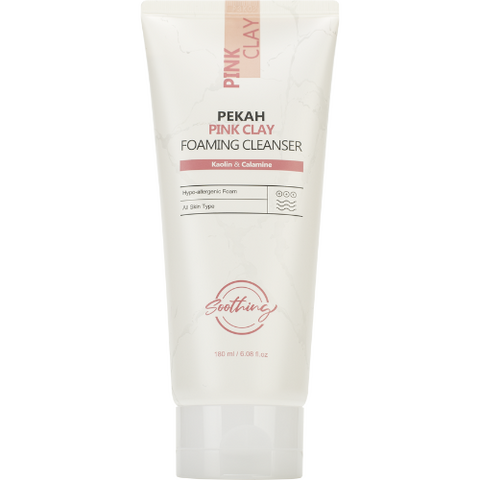 PEKAH Pink Clay Foaming Cleanser, 180ml