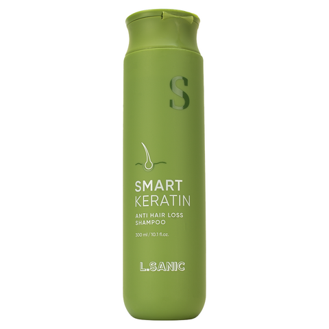 L.Sanic Smart Keratin Anti Hair Loss Shampoo, 300ml Шампунь против выпадения волос с кератином, 300мл, L.Sanic
