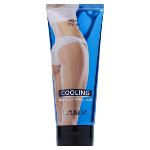 L.Sanic Cooling Anti Cellulite Body Gel-Cream, 200ml Антицеллюлитный гель-крем с охлаждающим эффектом, 200мл, L.Sanic