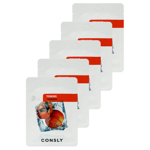 Consly Exotic fruits Set: Guarana Toning Mask Pack