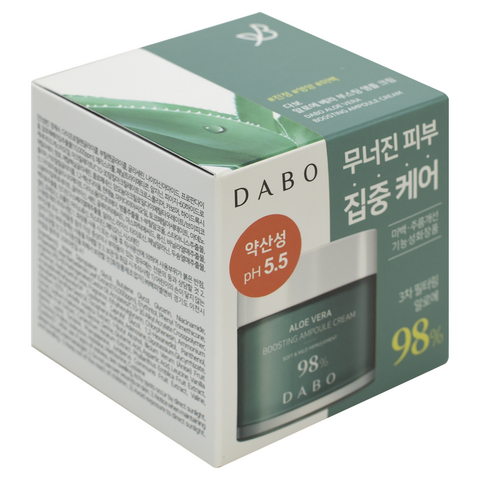 DABO Aloe Vera Boosting Ampoule Cream, 100ml — фото 3
