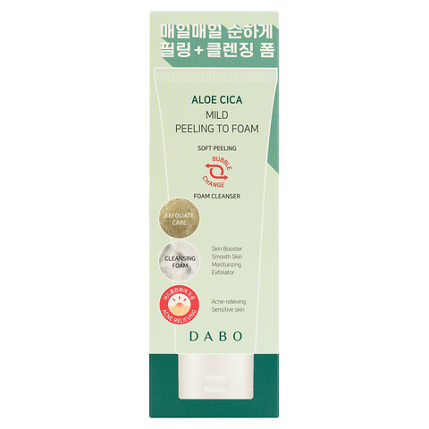 DABO Aloe Cica Mild Peeling To Foam, 120ml — фото 2
