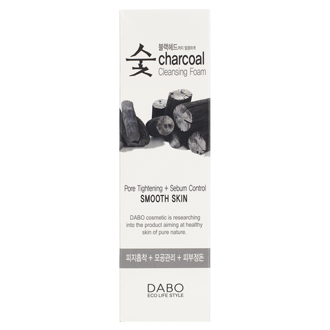 DABO Charcoal Cleansing Foam [Smooth Skin], 150ml — фото 2