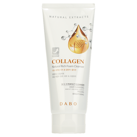 DABO Natural Rich Foam Cleanser-Collagen, 180ml